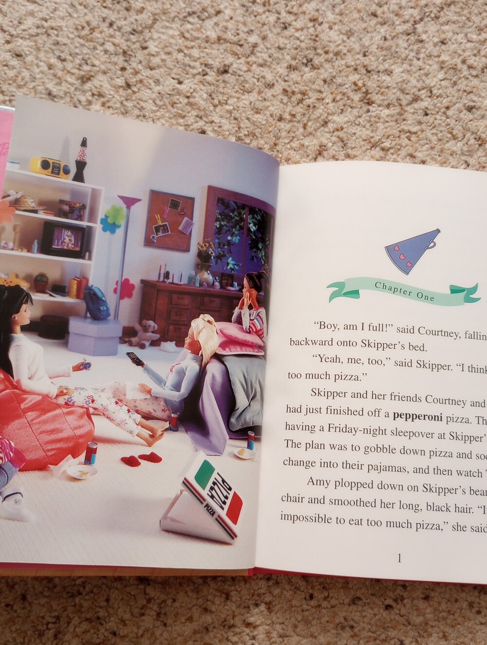 2 Barbie Books Three Cheers For Becky Skipper's Baby-sitting Blues Kids Read - Picture 4 of 7